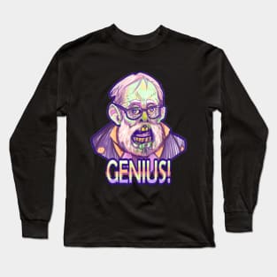 Zombified Genius: Watercolor Tribute to George Romero Long Sleeve T-Shirt